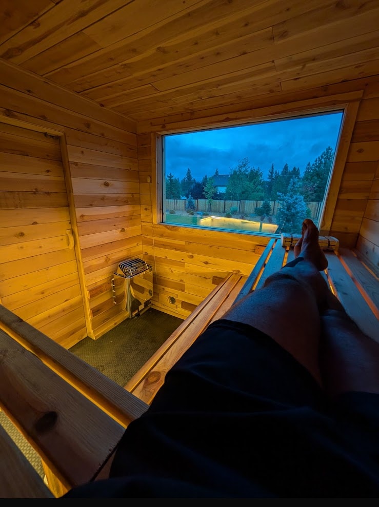 Sauna project photo